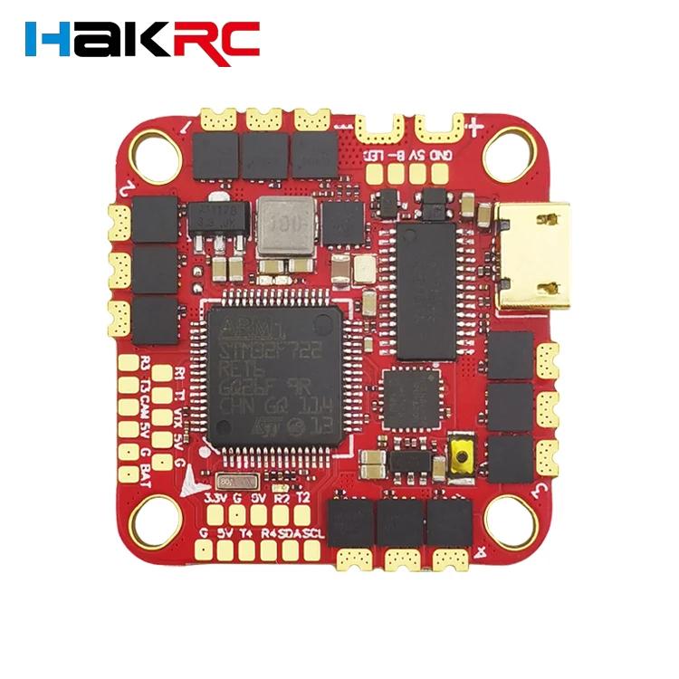 HAKRC F722 AIO  USB  , HD VTX CADDX CRSF FPV ̽ п, 4IN1 BLHELI _ S ESC 2-6S, 25.5x25.5mm, 40A